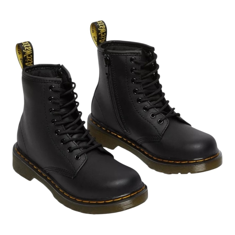 Junior’s Dr. Marten’s 1460 Black Leather Boots - 3